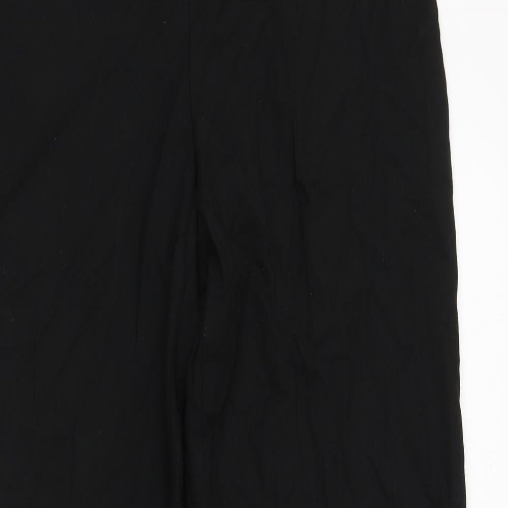 Womens UK Size 12 NEXT Regular Fit  Black Trousers