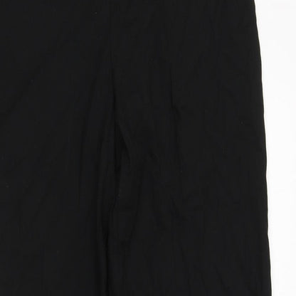 Womens UK Size 12 NEXT Regular Fit  Black Trousers