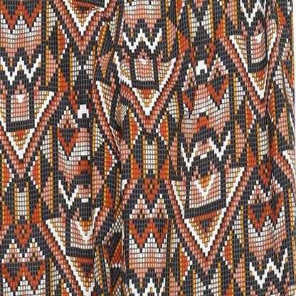 Womens UK Size 10 H&M Regular Fit Carrot Multicoloured Trousers