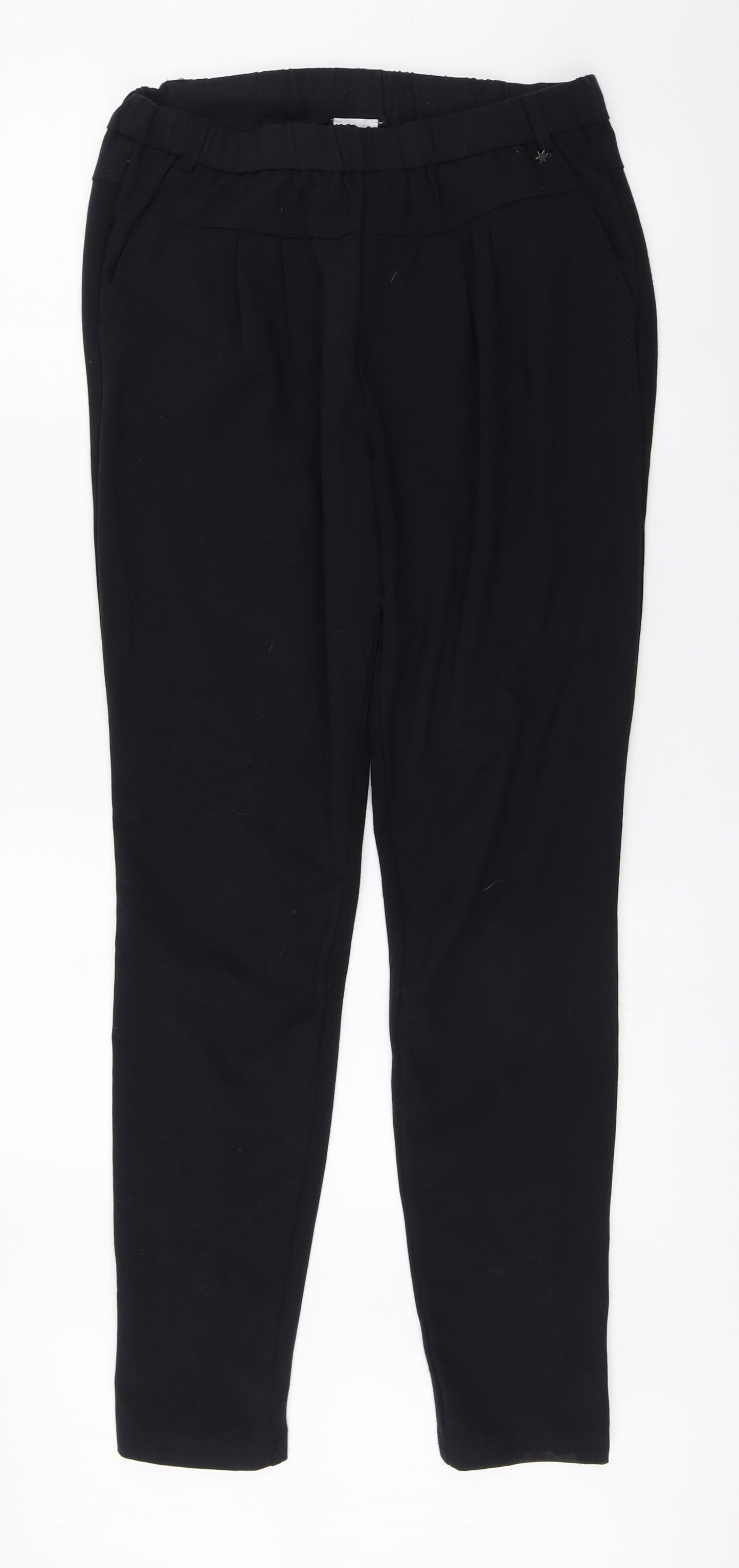CULTURE Womens Blue  Viscose Carrot Trousers Size M L30 in Slim