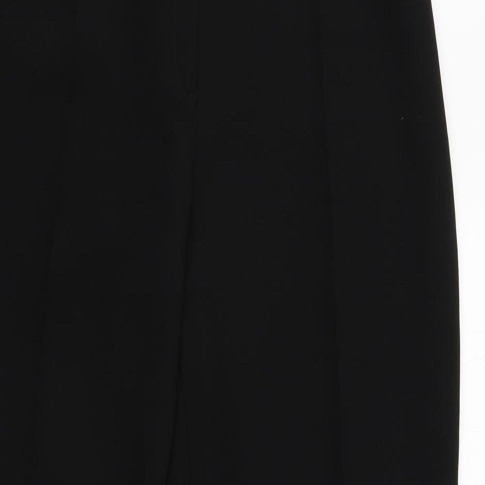 Womens UK Size 18 Busy Regular Fit  Black Trousers