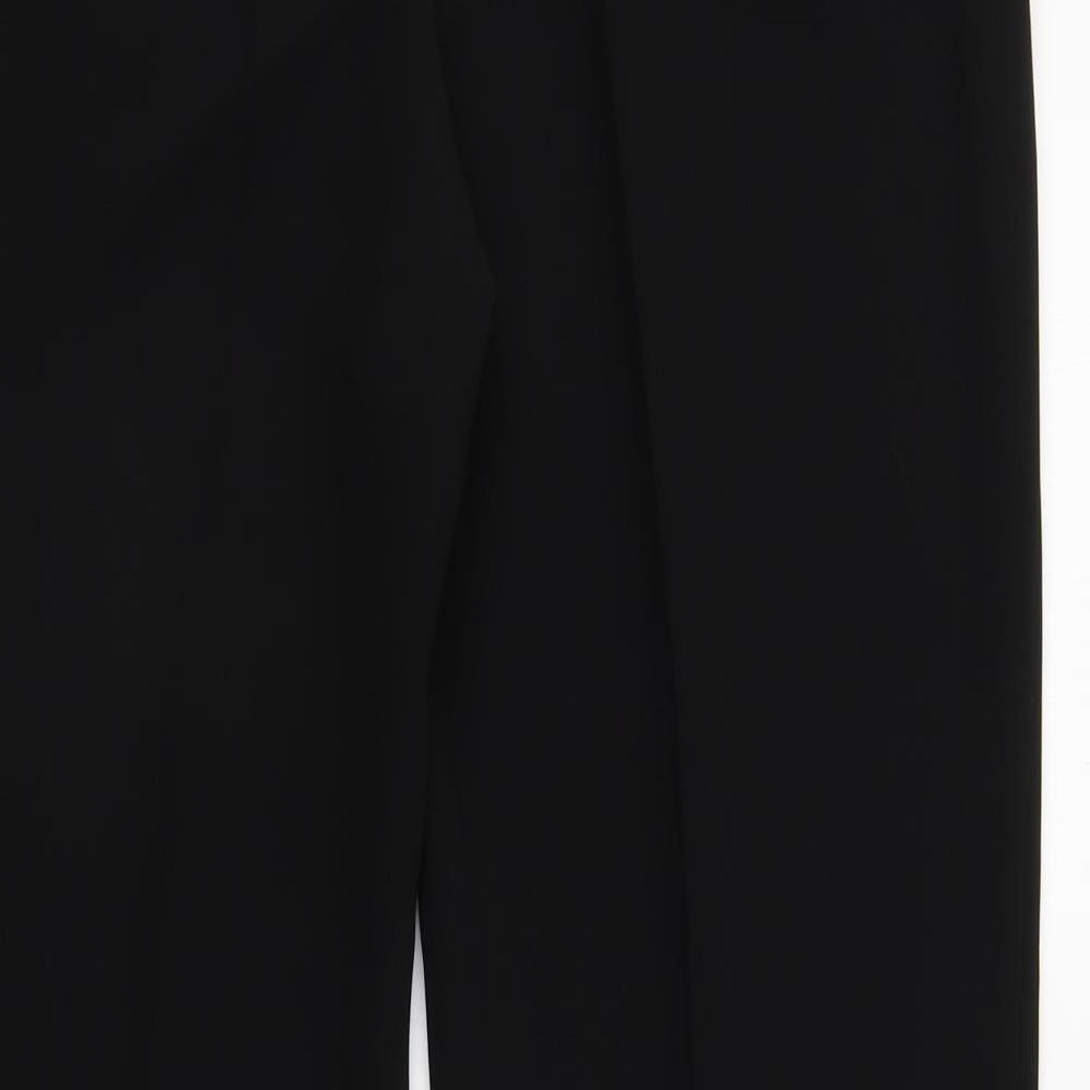 Womens UK Size 18 Busy Regular Fit  Black Trousers