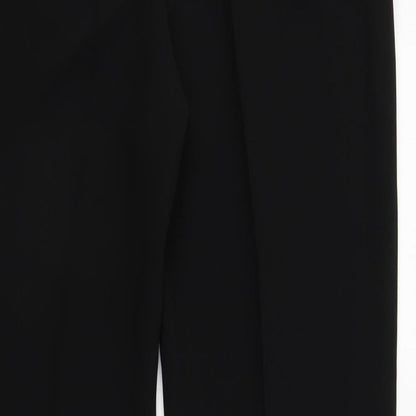 Womens UK Size 18 Busy Regular Fit  Black Trousers