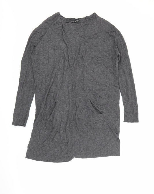 Womens UK Size 10 Select Grey Cardigan Jumper