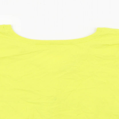 Womens UK Size 12 NEXT Yellow Pullover Jumper