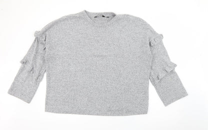 Womens UK Size 18 Dorothy Perkins Grey Pullover Jumper
