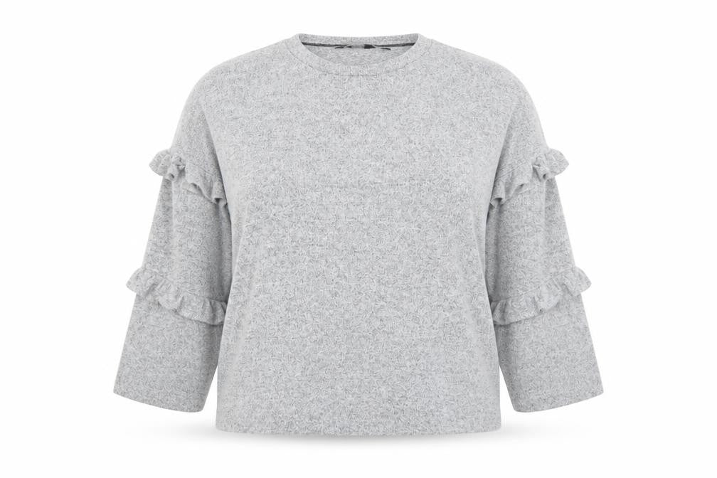 Womens UK Size 18 Dorothy Perkins Grey Pullover Jumper