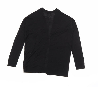 Womens UK Size XS H&M Black Cardigan Jumper
