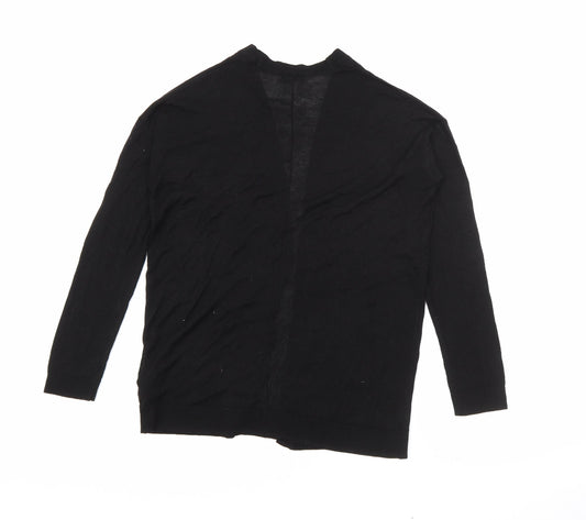 Womens UK Size XS H&M Black Cardigan Jumper