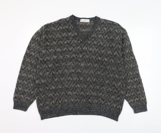 Womens UK Size M Marks and Spencer Grey Pullover Jumper