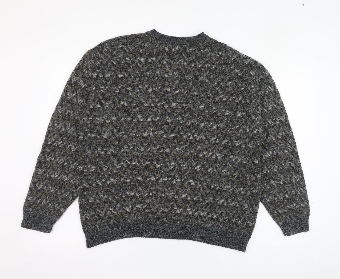 Womens UK Size M Marks and Spencer Grey Pullover Jumper