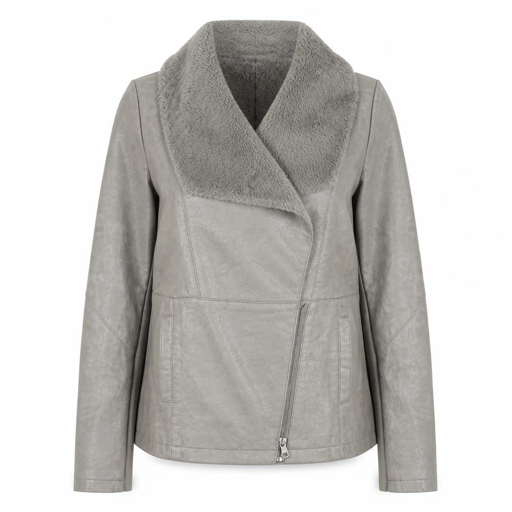 Womens UK Size 10 New Look Grey Jacket