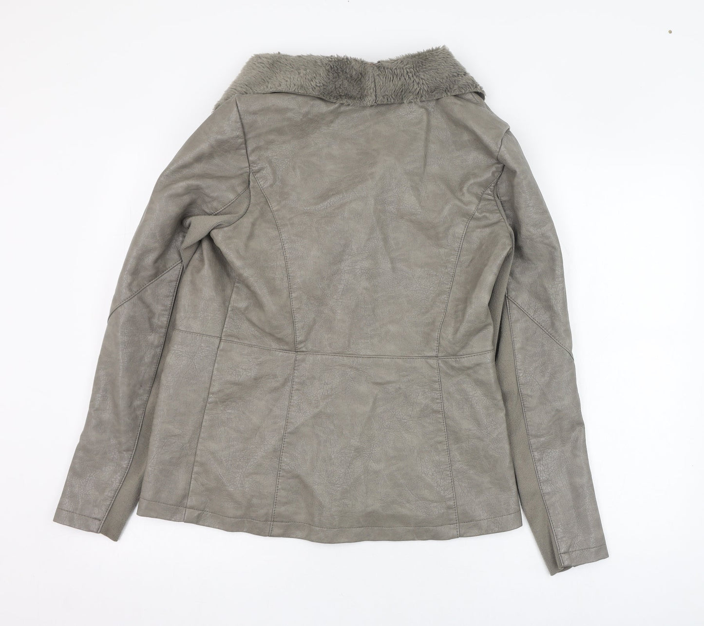 Womens UK Size 10 New Look Grey Jacket