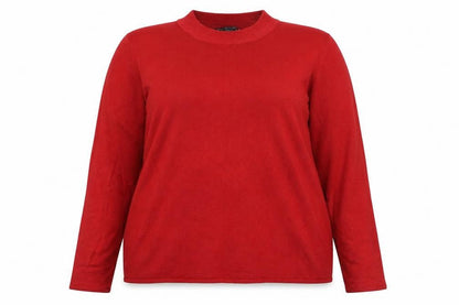 Womens UK Size 16 Preworn Red Pullover Jumper