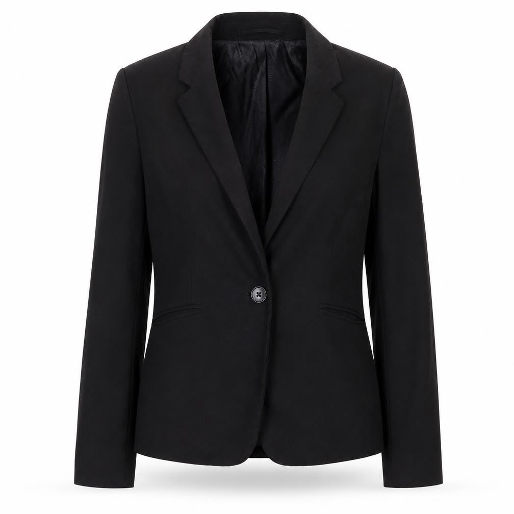 Womens UK Size 10 H&M Regular Black Suit Jacket
