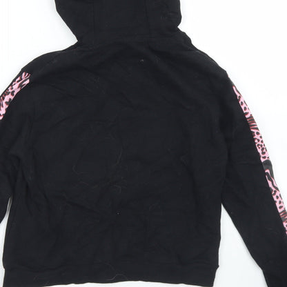 Studio Girls Black  Cotton Pullover Hoodie Size 12-13 Years