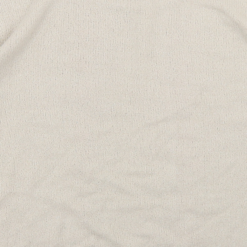 Womens UK Size 14 Berkertex Beige Pullover Jumper