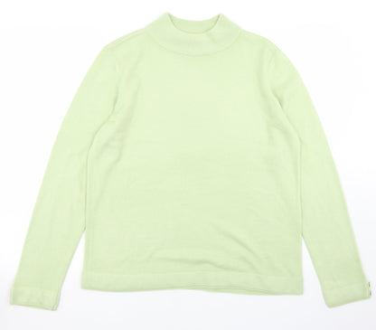 Womens UK Size M BM Green Pullover Jumper