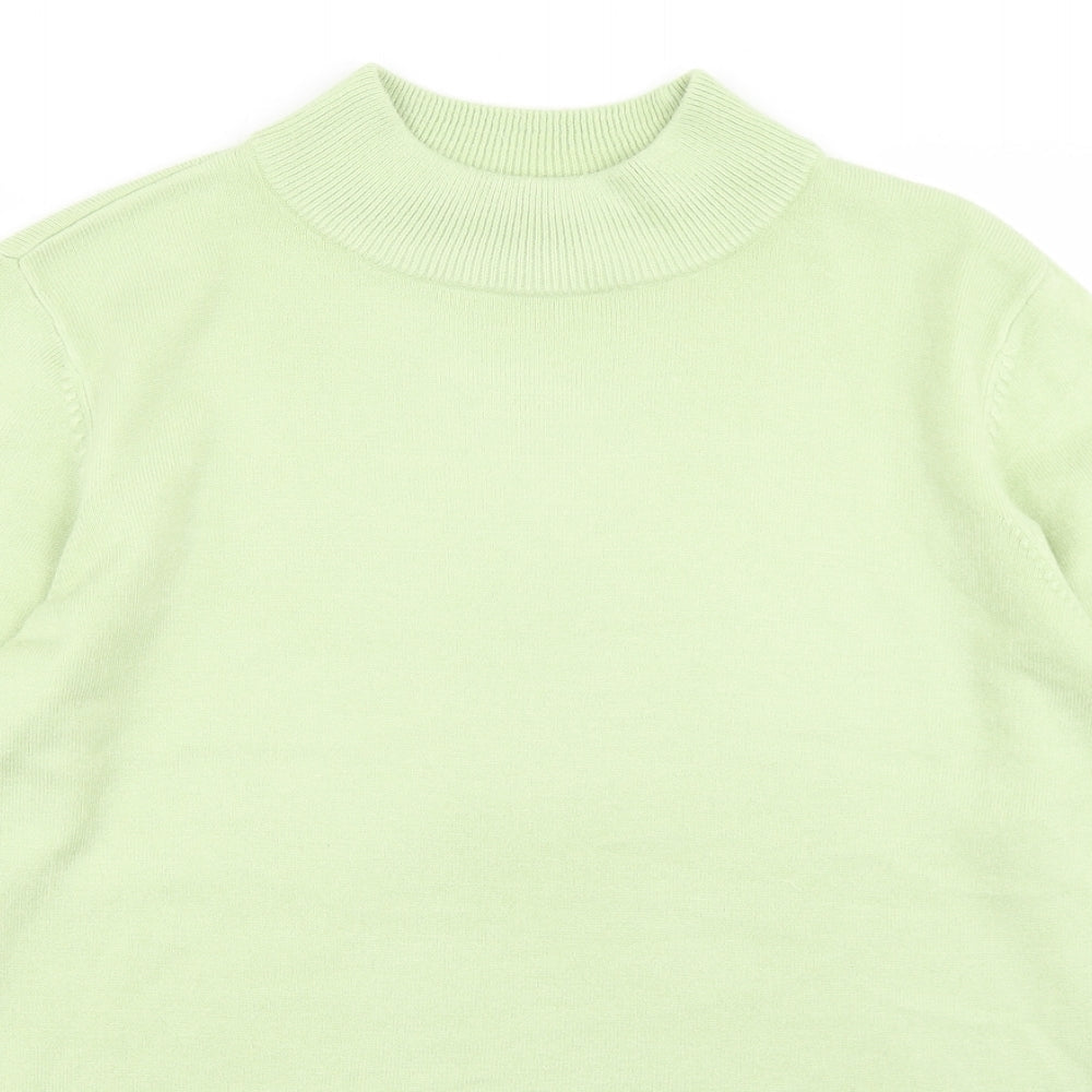 Womens UK Size M BM Green Pullover Jumper