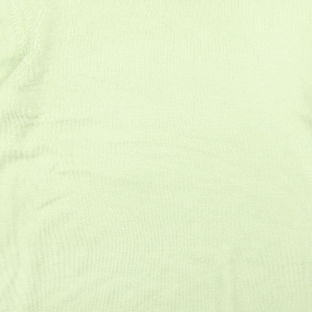 Womens UK Size M BM Green Pullover Jumper