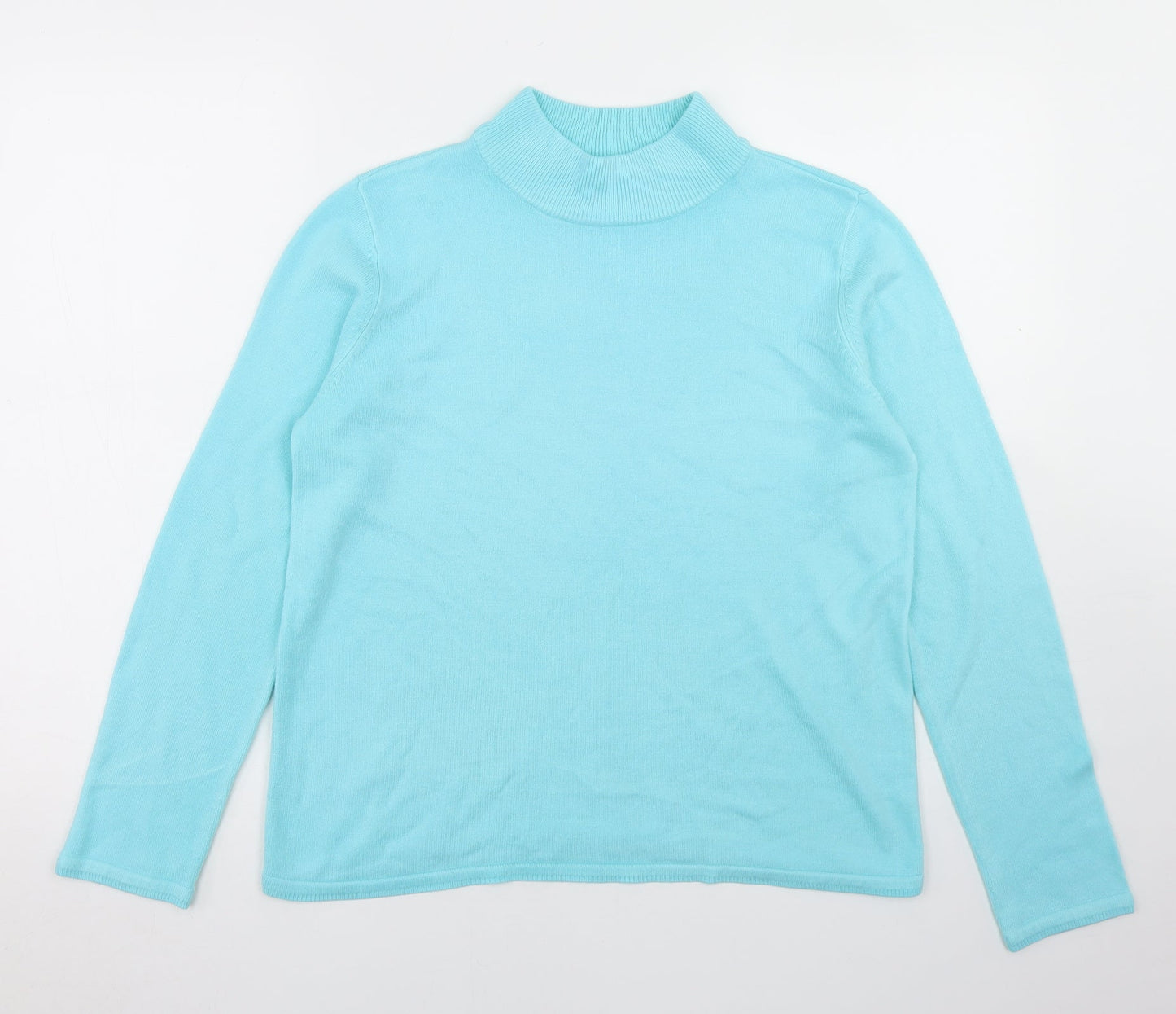 Womens UK Size S BM Blue Pullover Jumper