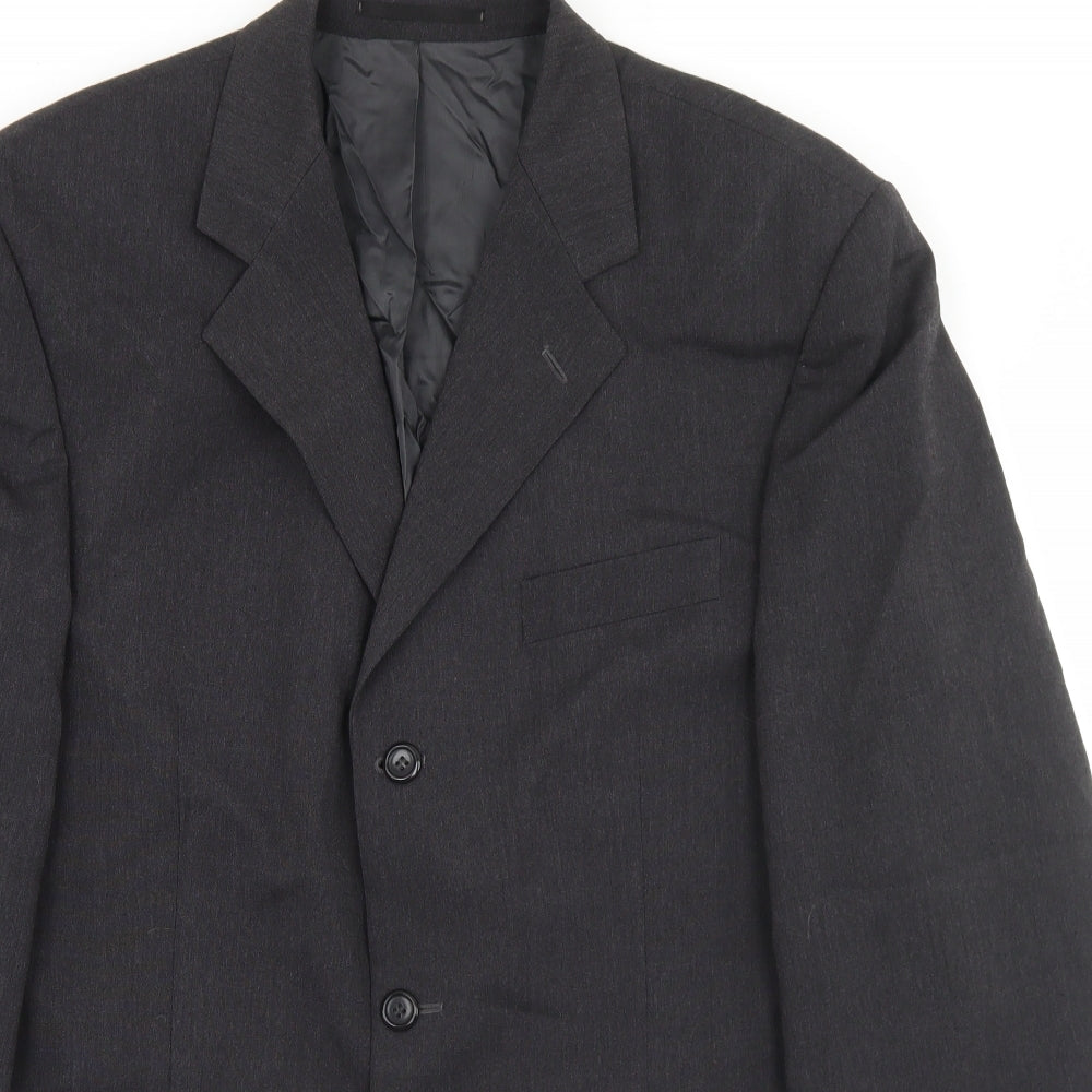 Mens UK Size 42 Burton Regular Grey Suit Jacket