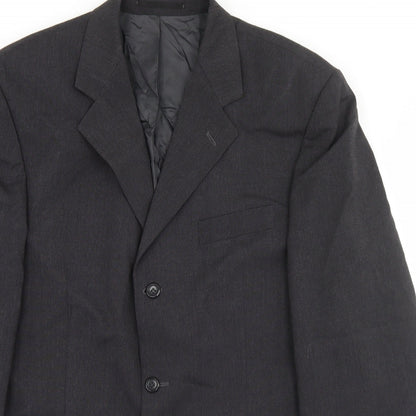 Mens UK Size 42 Burton Regular Grey Suit Jacket
