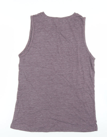 Womens UK Size 12 New Look Purple Basic Tank