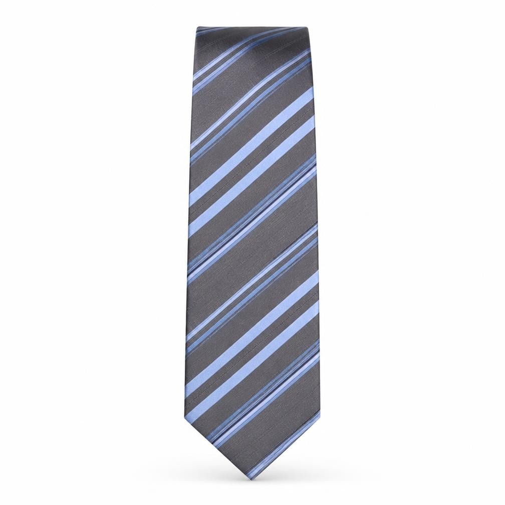 Mens Autograph Multicoloured Striped  Pointed Tie