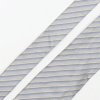 Mens Collezione Multicoloured Striped  Pointed Tie