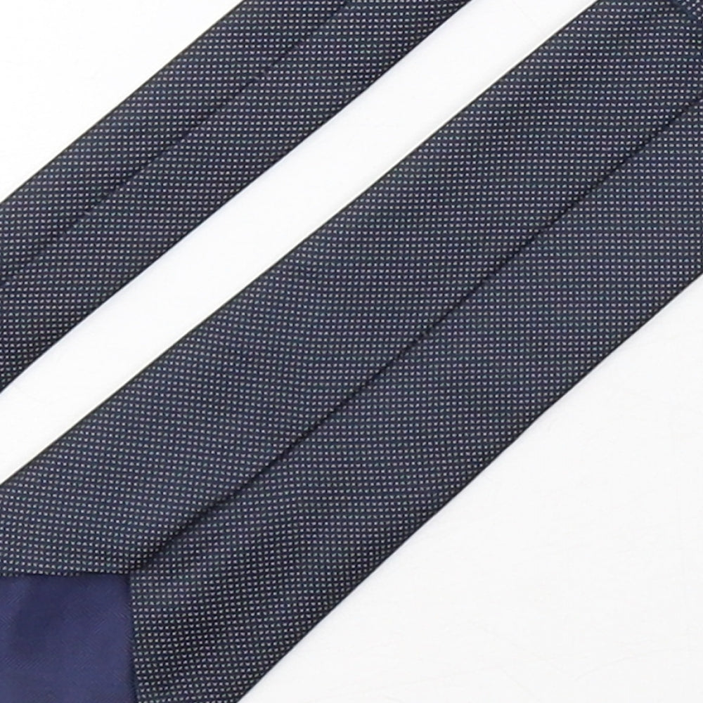 Marks and Spencer Mens Multicoloured Polka Dot Polyester Pointed Tie One Size