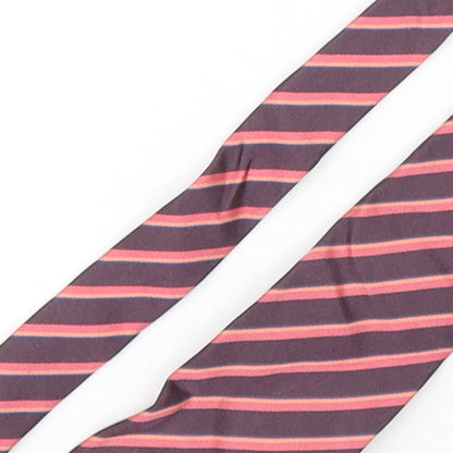Mens Alexandre Multicoloured Striped  Pointed Tie