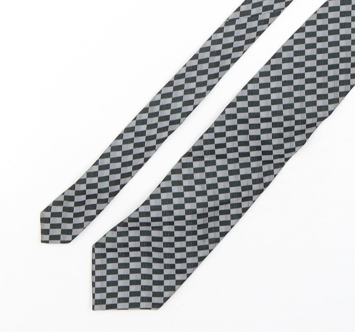 Tie Rack  Mens Multicoloured Plaids & Checks Silk Pointed Tie One Size