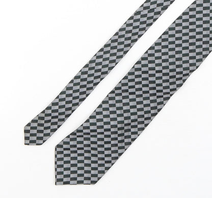 Tie Rack  Mens Multicoloured Plaids & Checks Silk Pointed Tie One Size