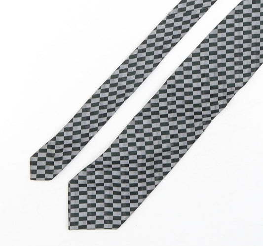 Tie Rack  Mens Multicoloured Plaids & Checks Silk Pointed Tie One Size