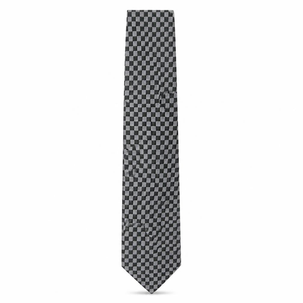 Mens Tie Rack Multicoloured Plaids & Checks  Pointed Tie