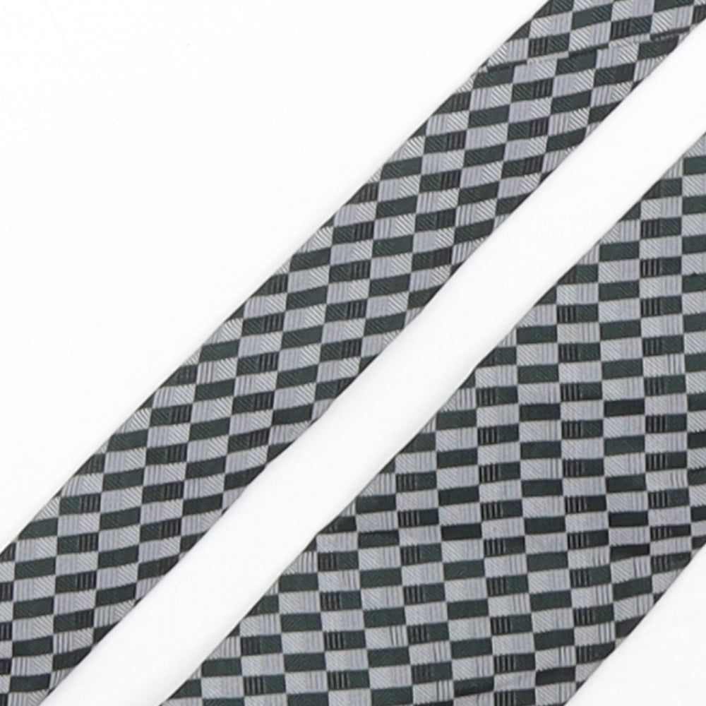 Tie Rack  Mens Multicoloured Plaids & Checks Silk Pointed Tie One Size