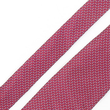 Marks and Spencer Mens Multicoloured Polka Dot Silk Pointed Tie One Size