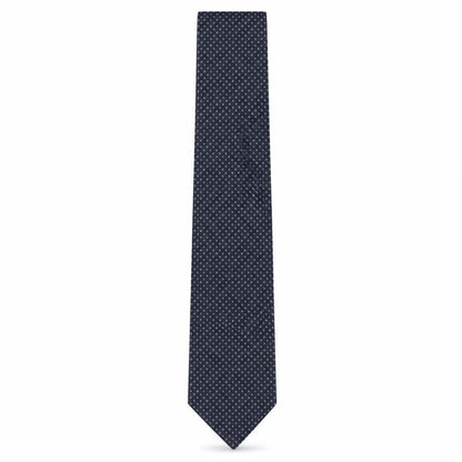 Mens NEXT Blue Geometric  Pointed Tie