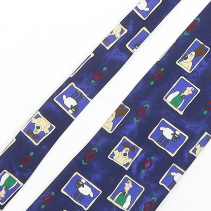 Marks and Spencer Mens Multicoloured Geometric Polyester Pointed Tie One Size