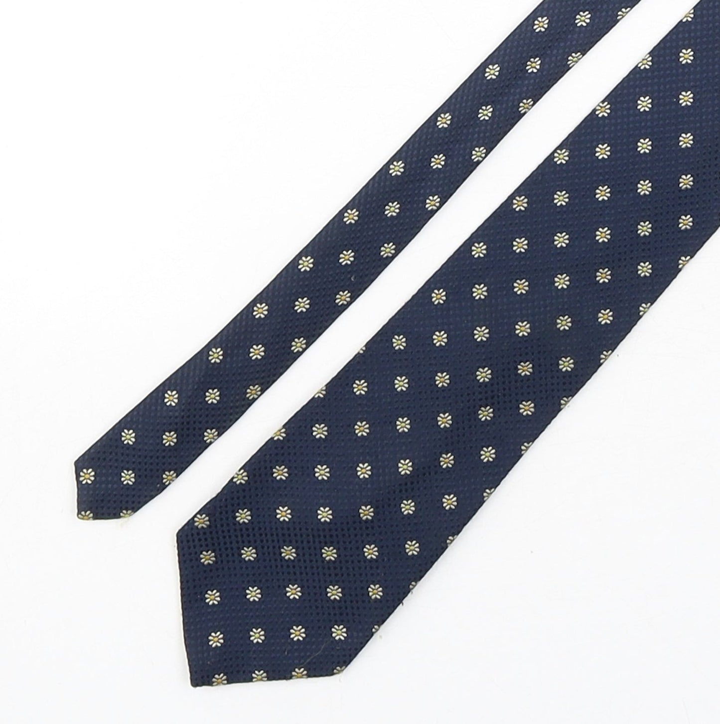 Marks and Spencer Mens Multicoloured Floral Polyester Pointed Tie One Size