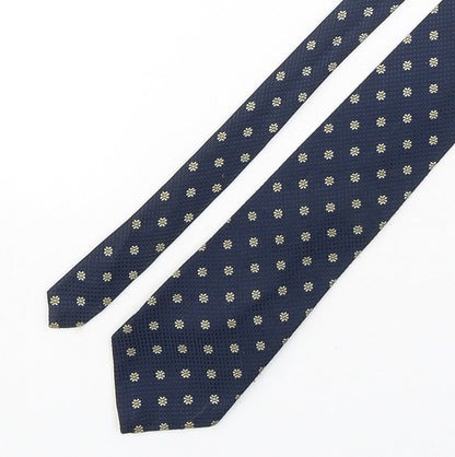 Marks and Spencer Mens Multicoloured Floral Polyester Pointed Tie One Size
