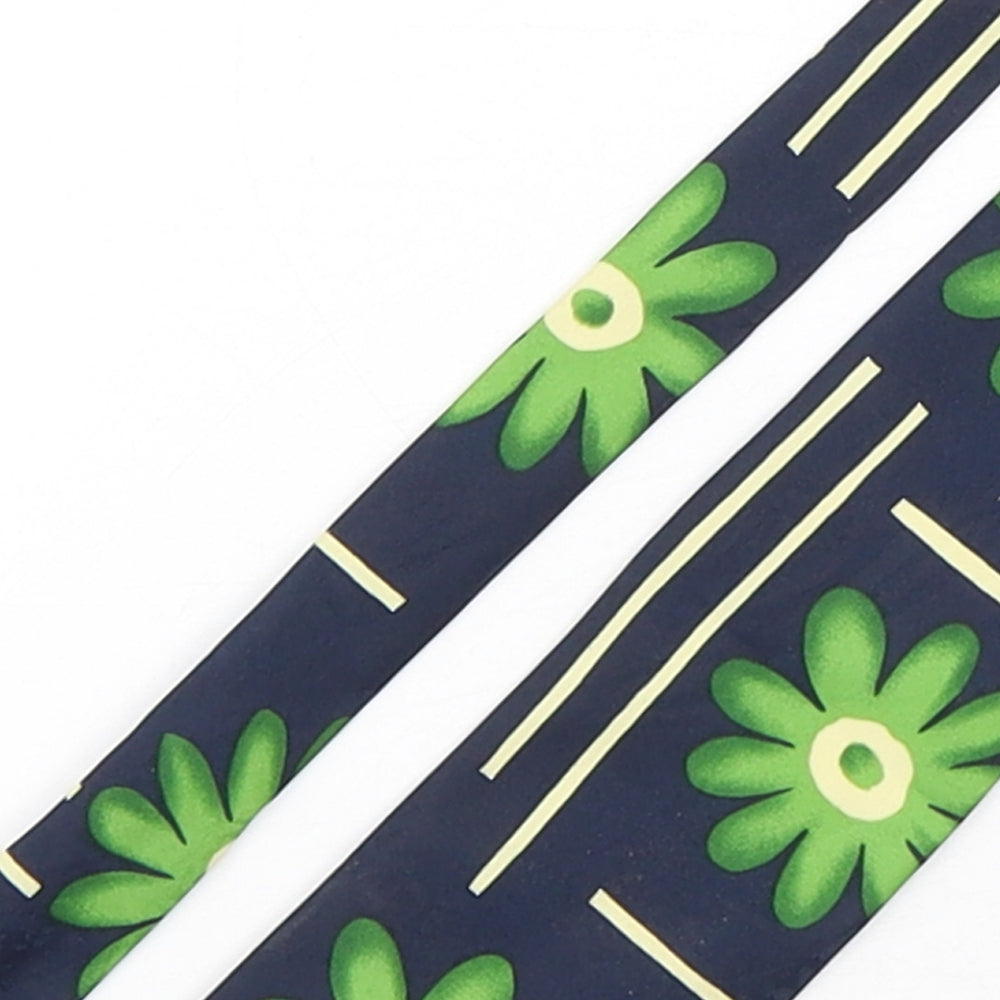 Marks and Spencer Mens Multicoloured Floral Polyester Pointed Tie One Size