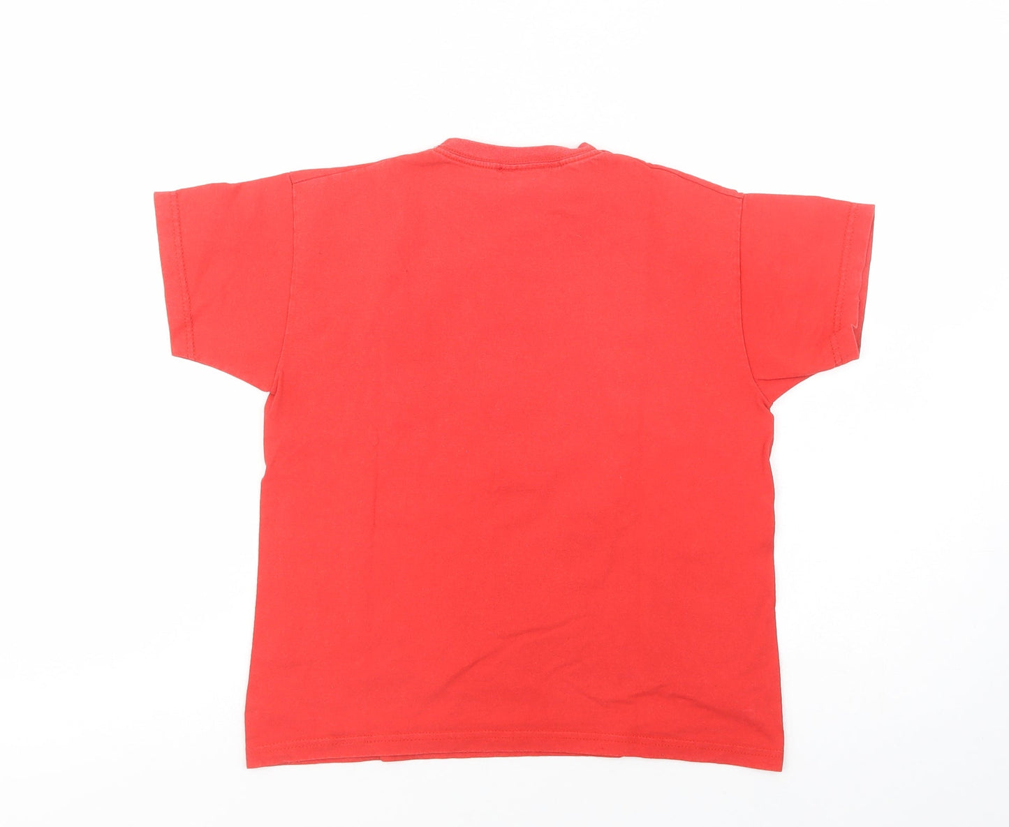 Urban Outlaws Womens Red  Cotton Basic T-Shirt Size S Crew Neck - Fortnite