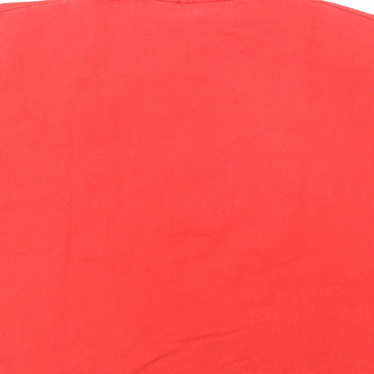 Urban Outlaws Womens Red  Cotton Basic T-Shirt Size S Crew Neck - Fortnite