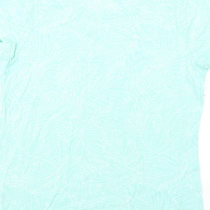 Womens UK Size M Pep & Co Green Basic T-Shirt