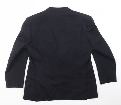 Mens UK Size 42 Made In England Blue Jacket