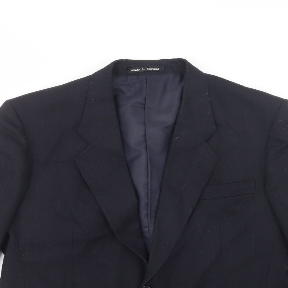 Mens UK Size 42 Made In England Blue Jacket