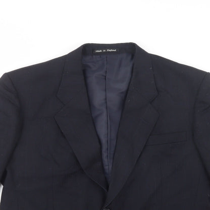 Mens UK Size 42 Made In England Blue Jacket