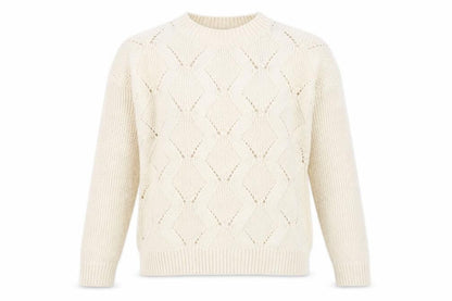 Womens UK Size S H&M Beige Pullover Jumper